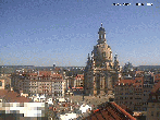 Archiv Foto Webcam Dresden - Frauenkirche und Neumarkt 09:00