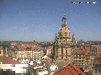 Archiv Foto Webcam Dresden - Frauenkirche und Neumarkt 11:00