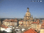 Archiv Foto Webcam Dresden - Frauenkirche und Neumarkt 13:00