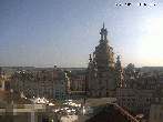 Archiv Foto Webcam Dresden - Frauenkirche und Neumarkt 07:00