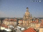 Archiv Foto Webcam Dresden - Frauenkirche und Neumarkt 13:00