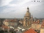 Archiv Foto Webcam Dresden - Frauenkirche und Neumarkt 15:00