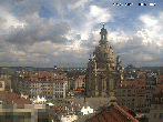 Archiv Foto Webcam Dresden - Frauenkirche und Neumarkt 09:00