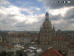 Archiv Foto Webcam Dresden - Frauenkirche und Neumarkt 09:00