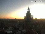 Archived image Webcam Dresden - Frauenkirche and Neumarkt square 03:00