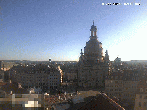 Archiv Foto Webcam Dresden - Frauenkirche und Neumarkt 06:00