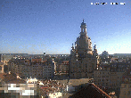 Archiv Foto Webcam Dresden - Frauenkirche und Neumarkt 07:00