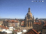 Archiv Foto Webcam Dresden - Frauenkirche und Neumarkt 09:00