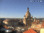 Archiv Foto Webcam Dresden - Frauenkirche und Neumarkt 17:00