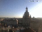 Archiv Foto Webcam Dresden - Frauenkirche und Neumarkt 05:00