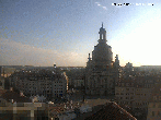 Archiv Foto Webcam Dresden - Frauenkirche und Neumarkt 06:00