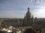 Archiv Foto Webcam Dresden - Frauenkirche und Neumarkt 07:00