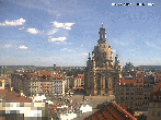 Archiv Foto Webcam Dresden - Frauenkirche und Neumarkt 09:00