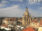 Archived image Webcam Dresden - Frauenkirche and Neumarkt square 15:00