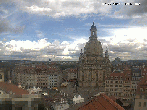 Archiv Foto Webcam Dresden - Frauenkirche und Neumarkt 11:00