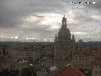 Archiv Foto Webcam Dresden - Frauenkirche und Neumarkt 13:00