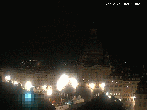 Archiv Foto Webcam Dresden - Frauenkirche und Neumarkt 01:00