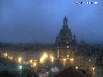 Archived image Webcam Dresden - Frauenkirche and Neumarkt square 03:00
