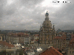 Archived image Webcam Dresden - Frauenkirche and Neumarkt square 09:00
