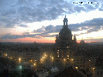 Archived image Webcam Dresden - Frauenkirche and Neumarkt square 03:00