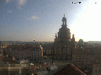 Archiv Foto Webcam Dresden - Frauenkirche und Neumarkt 07:00