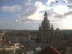 Archiv Foto Webcam Dresden - Frauenkirche und Neumarkt 08:00