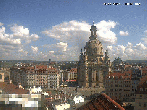 Archiv Foto Webcam Dresden - Frauenkirche und Neumarkt 10:00