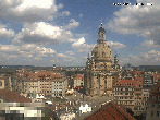 Archiv Foto Webcam Dresden - Frauenkirche und Neumarkt 12:00