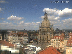 Archiv Foto Webcam Dresden - Frauenkirche und Neumarkt 14:00
