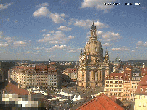 Archiv Foto Webcam Dresden - Frauenkirche und Neumarkt 16:00