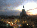 Archived image Webcam Dresden - Frauenkirche and Neumarkt square 03:00