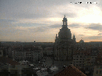 Archived image Webcam Dresden - Frauenkirche and Neumarkt square 05:00