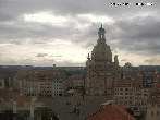 Archiv Foto Webcam Dresden - Frauenkirche und Neumarkt 09:00