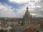 Archiv Foto Webcam Dresden - Frauenkirche und Neumarkt 11:00