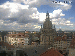 Archiv Foto Webcam Dresden - Frauenkirche und Neumarkt 13:00
