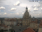 Archiv Foto Webcam Dresden - Frauenkirche und Neumarkt 13:00