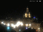 Archiv Foto Webcam Dresden - Frauenkirche und Neumarkt 21:00