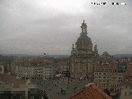 Archiv Foto Webcam Dresden - Frauenkirche und Neumarkt 13:00
