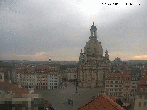 Archiv Foto Webcam Dresden - Frauenkirche und Neumarkt 06:00
