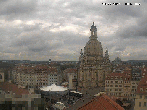 Archiv Foto Webcam Dresden - Frauenkirche und Neumarkt 13:00