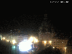 Archived image Webcam Dresden - Frauenkirche and Neumarkt square 01:00