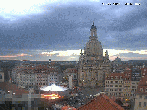 Archiv Foto Webcam Dresden - Frauenkirche und Neumarkt 19:00