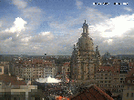 Archiv Foto Webcam Dresden - Frauenkirche und Neumarkt 10:00