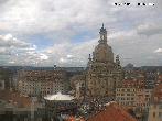 Archiv Foto Webcam Dresden - Frauenkirche und Neumarkt 16:00