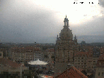 Archiv Foto Webcam Dresden - Frauenkirche und Neumarkt 05:00