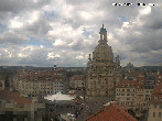Archiv Foto Webcam Dresden - Frauenkirche und Neumarkt 13:00