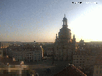 Archiv Foto Webcam Dresden - Frauenkirche und Neumarkt 06:00