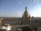 Archiv Foto Webcam Dresden - Frauenkirche und Neumarkt 07:00