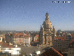 Archiv Foto Webcam Dresden - Frauenkirche und Neumarkt 09:00