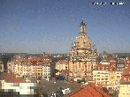 Archiv Foto Webcam Dresden - Frauenkirche und Neumarkt 13:00